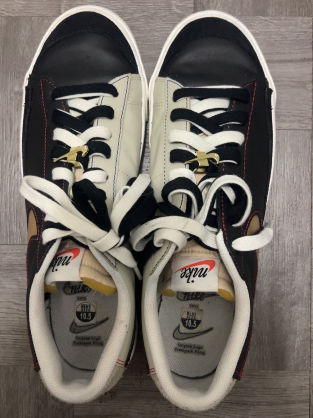 Nike Blazer '77 Premium Low Removable Swoosh Size 10.5